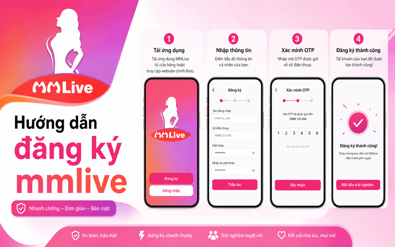 Hướng dẫn đăng ký mmlive