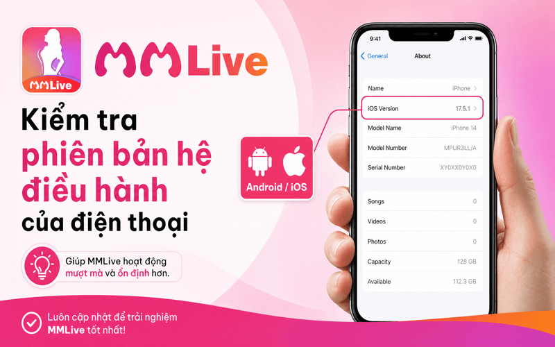 Kiểm tra phiên bản hệ điều hành của điện thoại