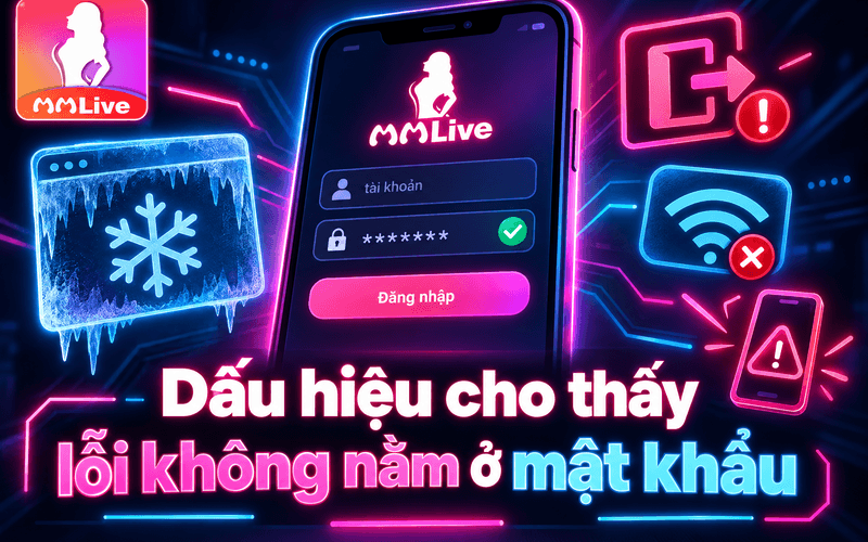 Dấu hiệu cho thấy lỗi không nằm ở mật khẩu